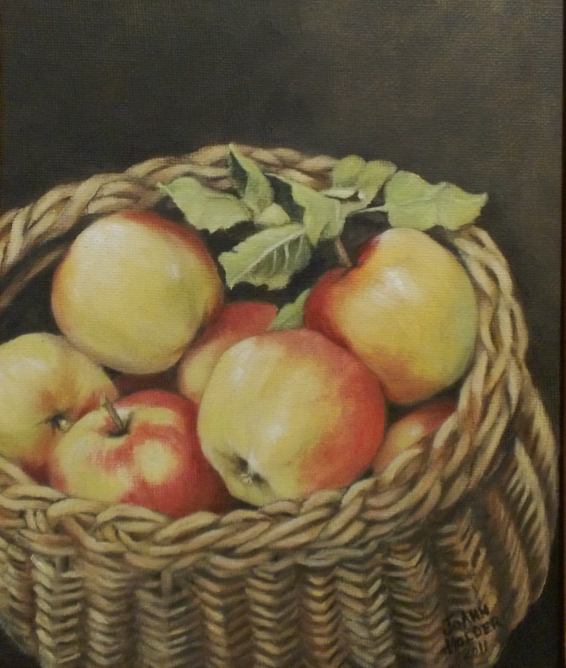 Basket of Apples SOLD